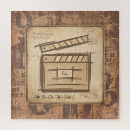 Filmmaker, acteur, filmregisseur producent cadeau legpuzzel