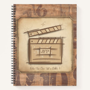 Filmmaker, acteur, filmregisseur producent cadeau  notitieboek