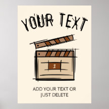 Filmmaker, acteur, filmregisseur producent cadeau 