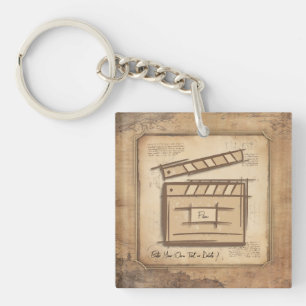 Filmmaker, acteur, filmregisseur producent cadeau sleutelhanger