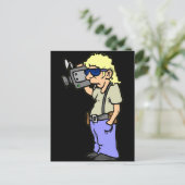 filmmaker briefkaart (Staand voorkant)