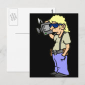 filmmaker briefkaart (Voorkant / Achterkant)