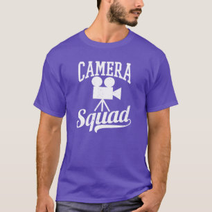 Filmmaker Camera Squad Gift T-shirt