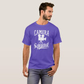 Filmmaker Camera Squad Gift T-shirt (Voorkant volledig)