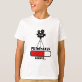Filmmaker Cameraman is Loading Bar Funny Gift T-shirt (Voorkant)
