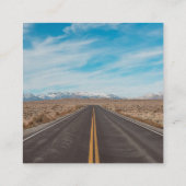 Filmmaker Cinematografie Vierkante Visitekaartje (Achterkant)