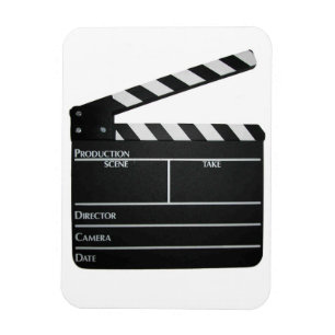 Filmmaker Fillade klapboard film magnet Magneet
