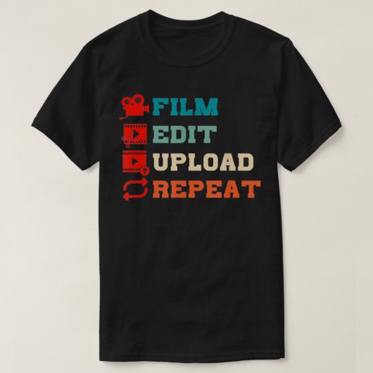 Filmmaker Filmmakerfilm T-shirt (Design voorkant)