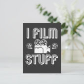 Filmmaker Filmmakerij filmregisseur Gift idea Briefkaart (Staand voorkant)