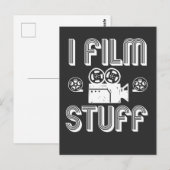 Filmmaker Filmmakerij filmregisseur Gift idea Briefkaart (Voorkant / Achterkant)