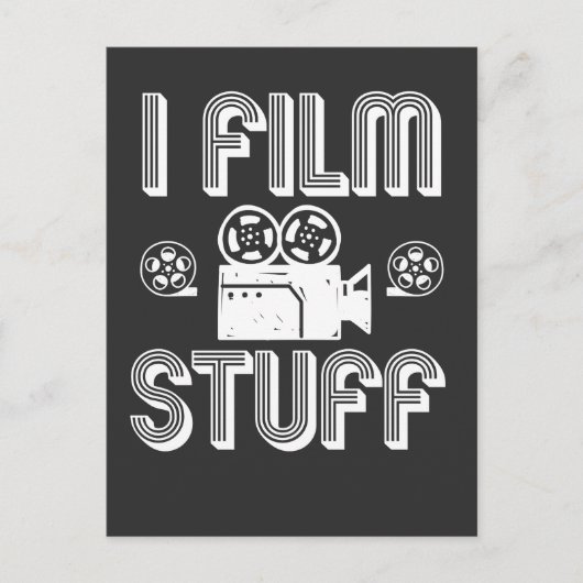 Filmmaker Filmmakerij filmregisseur Gift idea Briefkaart (Voorkant)