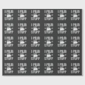 Filmmaker Filmmakerij filmregisseur Gift idea Cadeaupapier (Vlak)
