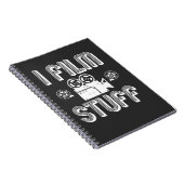 Filmmaker Filmmakerij filmregisseur Gift idea Notitieboek (Rechterzijde)