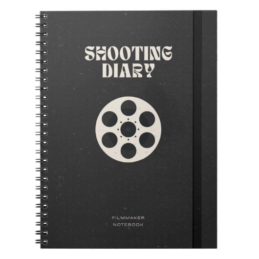 Filmmaker Filmmaking Schietdagboek Notitieboek (Voorkant)