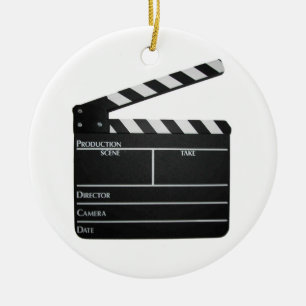 Filmmaker Filmplaat klapboard film ORNAMENT