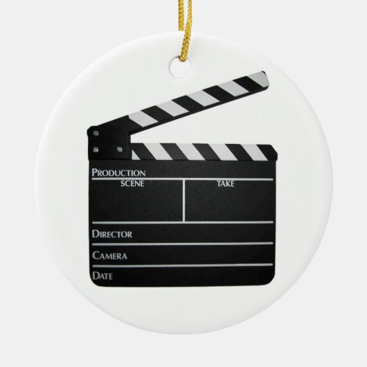 Filmmaker Filmplaat klapboard film ORNAMENT (Voorkant)
