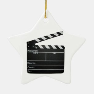 Filmmaker Filmplaat klapboard film ORNAMENT