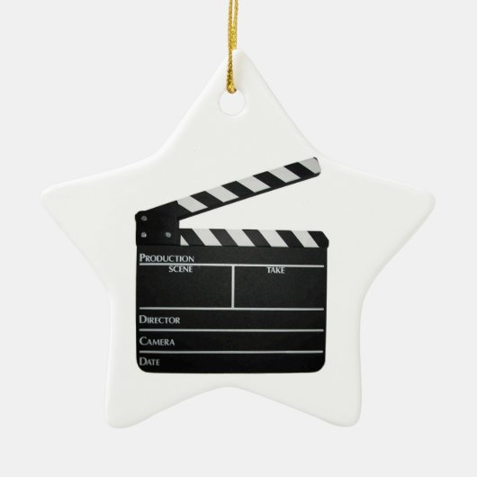 Filmmaker Filmplaat klapboard film ORNAMENT (Voorkant)