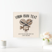 Filmmaker, filmproducent, regisseur, acteur. vierkante klok (Huis)