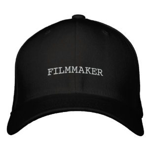 FILMMAKER Geborduurd Pet - Gepersonaliseerd