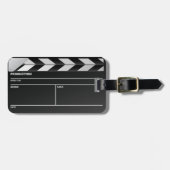 Filmmaker klapbord Hang Label Bagagelabel (Voorkant horizontaal)