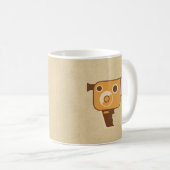 Filmmaker Movie Camera Koffiemok (Voorkant rechts)