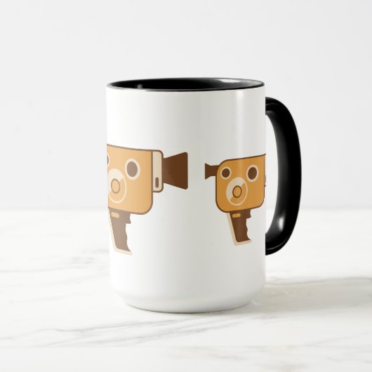 Filmmaker Movie Camera Mok (Voorkant rechts)