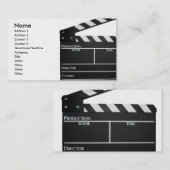 Filmmaker visitekaartje filmregisseur (Voorkant / Achterkant)