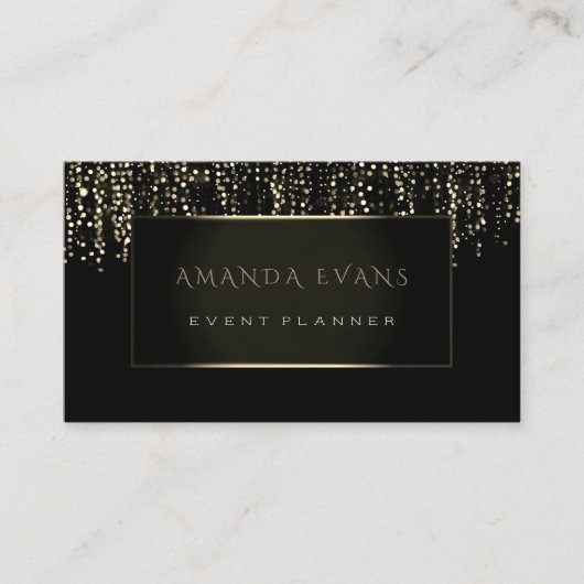 Filmmaker voor evenement Sparkl Black White omlijs Visitekaartje (Voorkant)