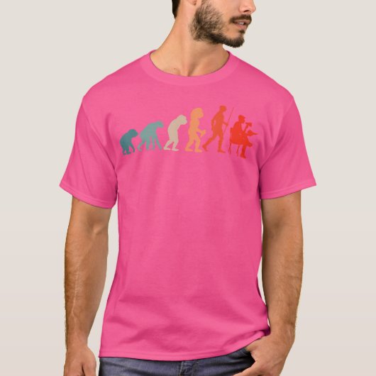 Filmmakers Evolution of Cameraman Cinematography F T-shirt (Voorkant)
