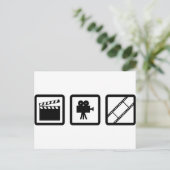 filmmakerswerk briefkaart (Staand voorkant)