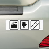 filmmakerswerk bumpersticker (Op auto)