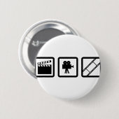 filmmakerswerk ronde button 5,7 cm (Voorkant /achterkant)