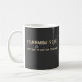 Filmmaking is leven koffiemok (Links)