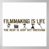 Filmmaking is leven poster (Voorkant)
