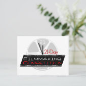 Filmmakingwedstrijd van 21 dagen briefkaart (Staand voorkant)