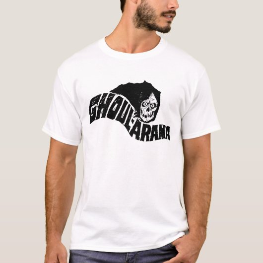 Filmmarathon van 1970, monster "Ghoul-A-Rama" T-shirt (Voorkant)