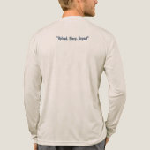 "Filmmodus: AAN" Tri-Blend Shirt (Achterkant volledig)