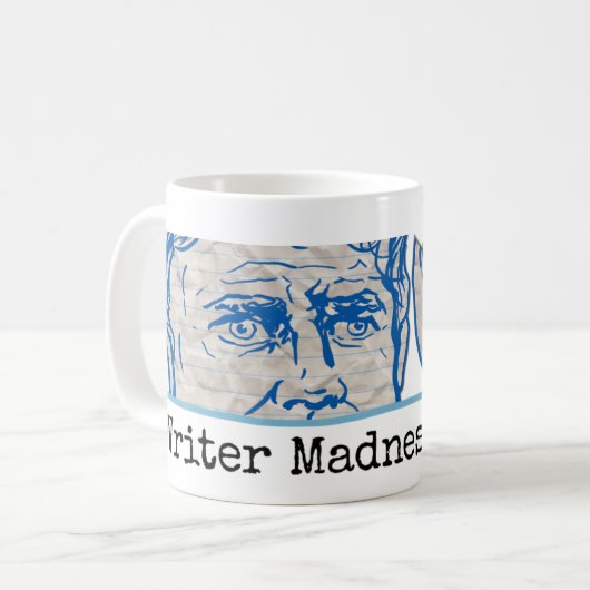 FilmMok "Schrijvergevoeligheid" Koffiemok (Voorkant links)