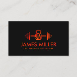 Filmmonogram van de Persoonlijke Trainer Visitekaartje