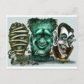 Filmmonsters Briefkaart (Voorkant)