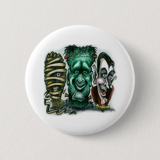 Filmmonsters Ronde Button 5,7 Cm (Voorkant)