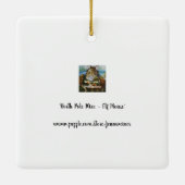 Filmmuziek Waterverf Keramisch Ornament (Achterkant)