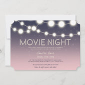 Filmnacht 13de verjaardag van tekenlaarsen kaart (Voorkant)