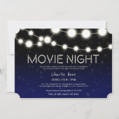 Filmnacht 13de verjaardag van tekenlaarsen kaart (Voorkant)