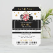 Filmnacht Birthday Party Kaart (Staand voorkant)