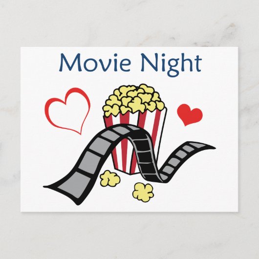 Filmnacht Briefkaart (Voorkant)