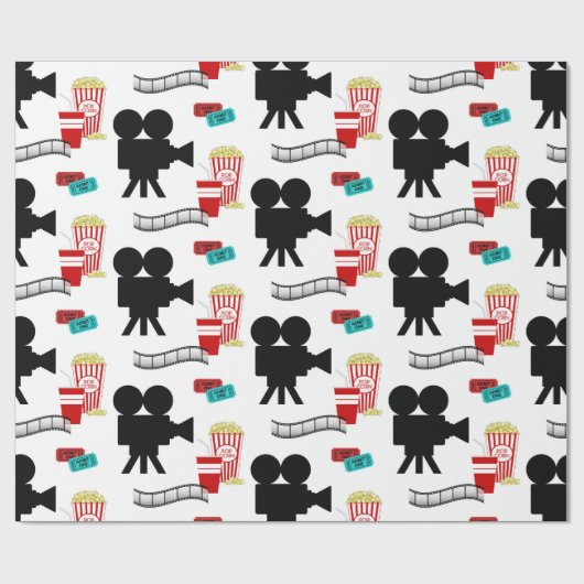 Filmnacht Cadeaupapier (Vlak)