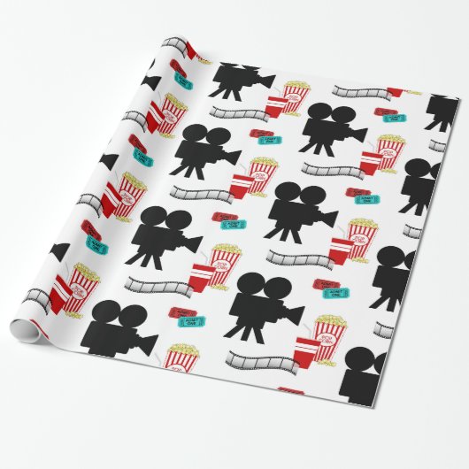Filmnacht Cadeaupapier (Uitgerold)