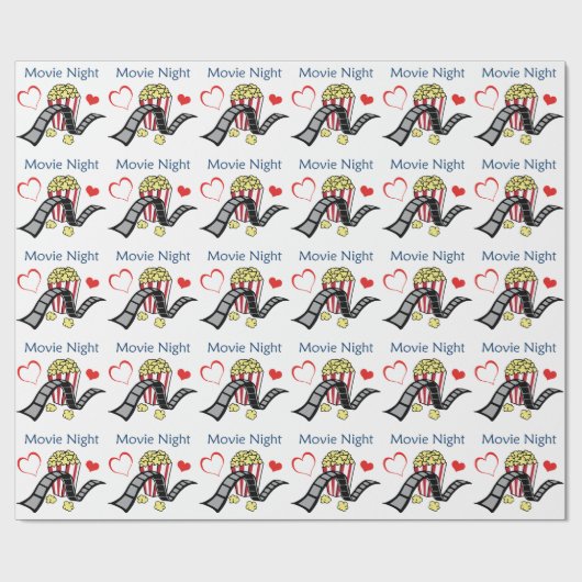 Filmnacht Cadeaupapier (Vlak)